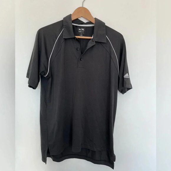 Adidas men’s climacool gray golf polo size small - Picture 2 of 7